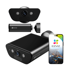 Ezviz EB5 8Mp. Cámara Pantil Exterior con Batería Integrado Panel Solar
